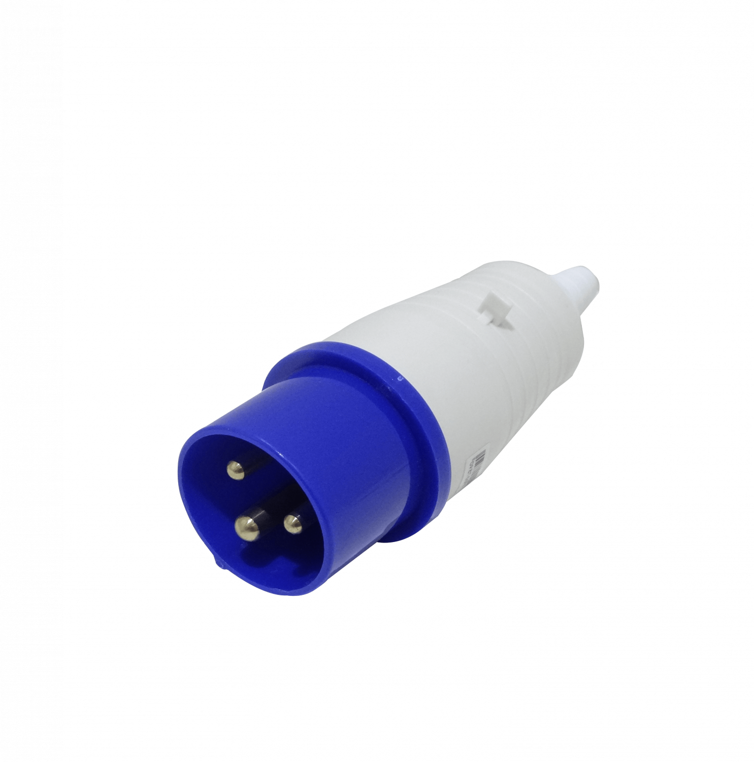 013-6. LEXO TYP013-6H MACHO 16A IP44 250V ENCHUFE INDUSTRIAL P17 2P+T