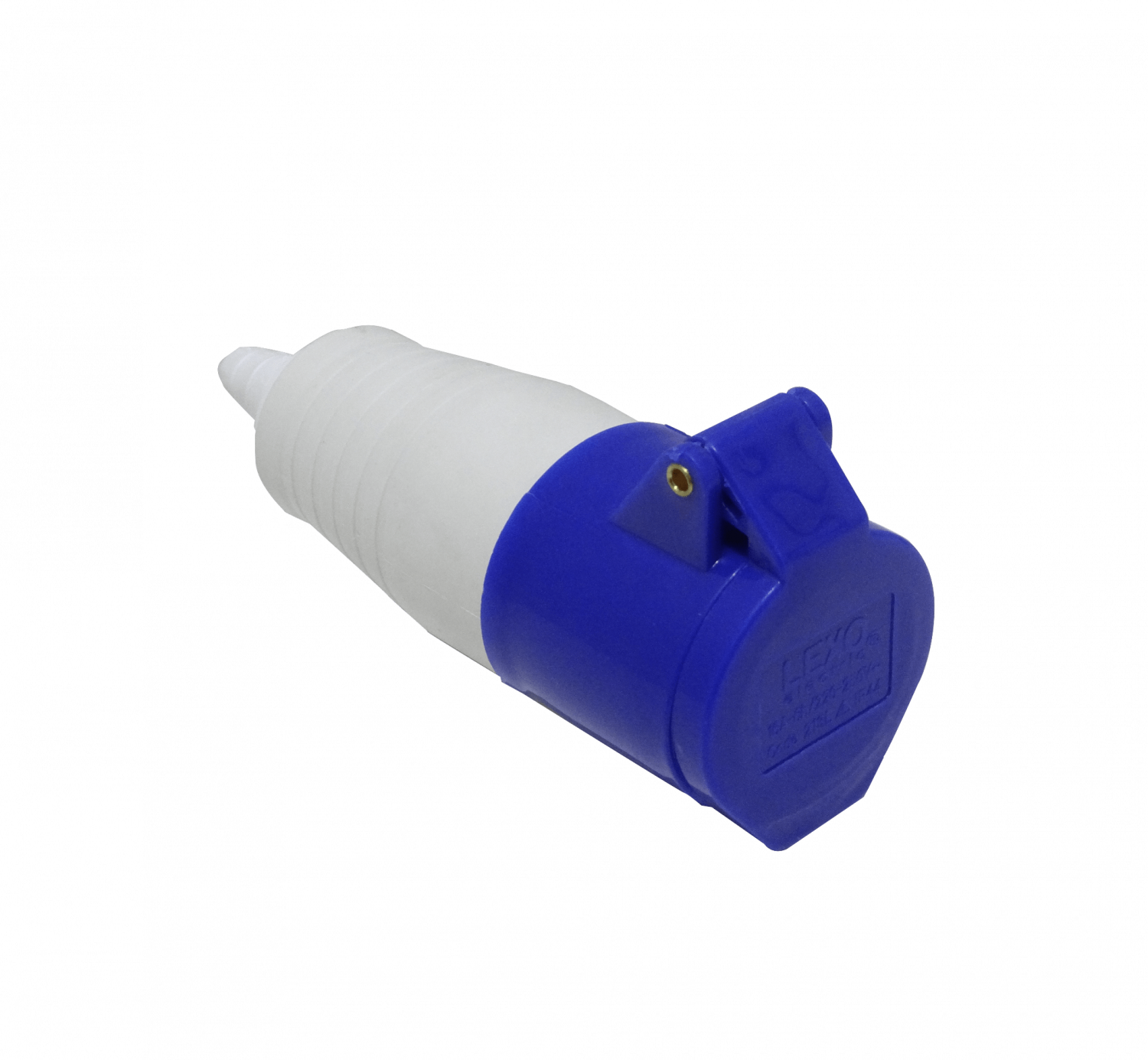 213-6. LEXO TYP213-6H HEMBRA 16A IP44 250V ENCHUFE INDUSTRIAL P17 2P+T