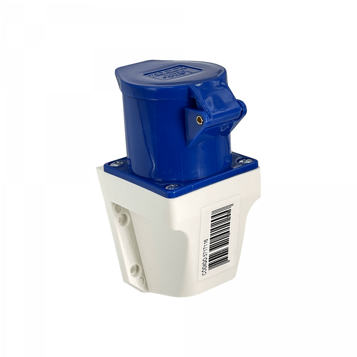 423-6. PCE TYP423-6H 32A IP44 HEMBRA ENCHUFE INDUSTRIAL 690V 2P+T