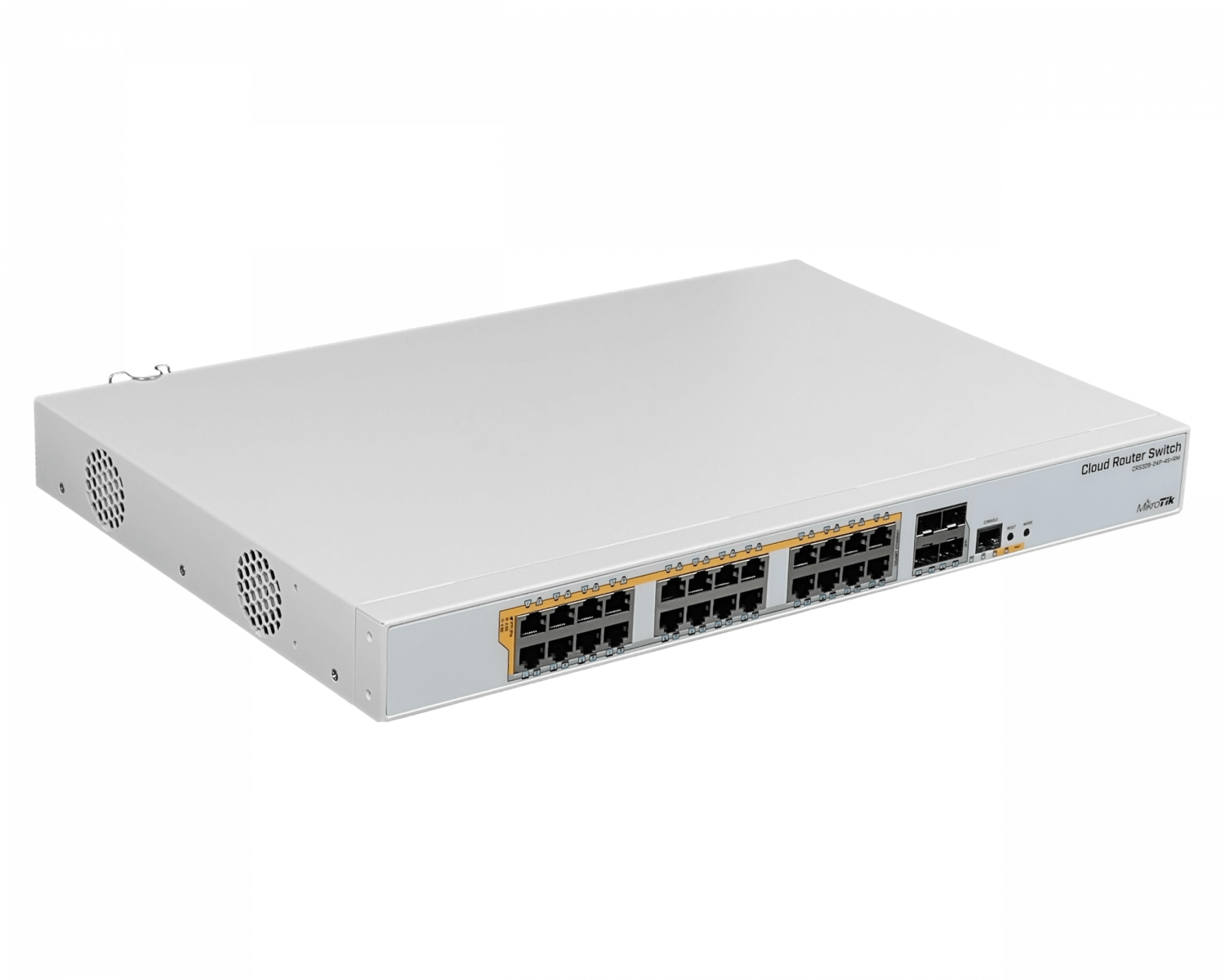 CRS328-24P-4S+RM. MIKROTIK REQ-CABL 4-SFP+10G 24-1000-POE 3X150W-TOT SWITCH-L3 ROUTER-L5