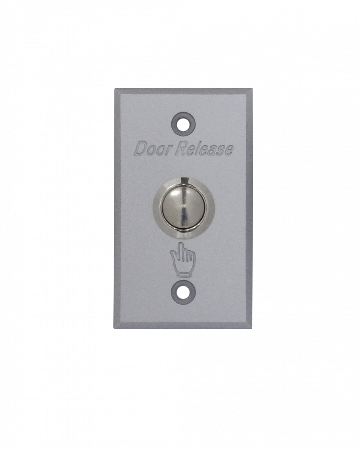 ZK BOTON PULSADOR-N/A 85X49MM PLACA METALICA NORMALMENTE ABIERTO