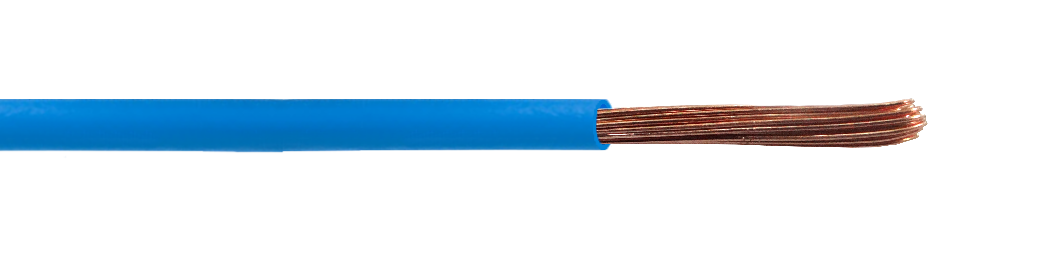 HZ15A. EVA H07Z-1 1,5MM LSZH AZUL 100MT 750V BRASIL CABLE MULTIFILAR ELECTRIC