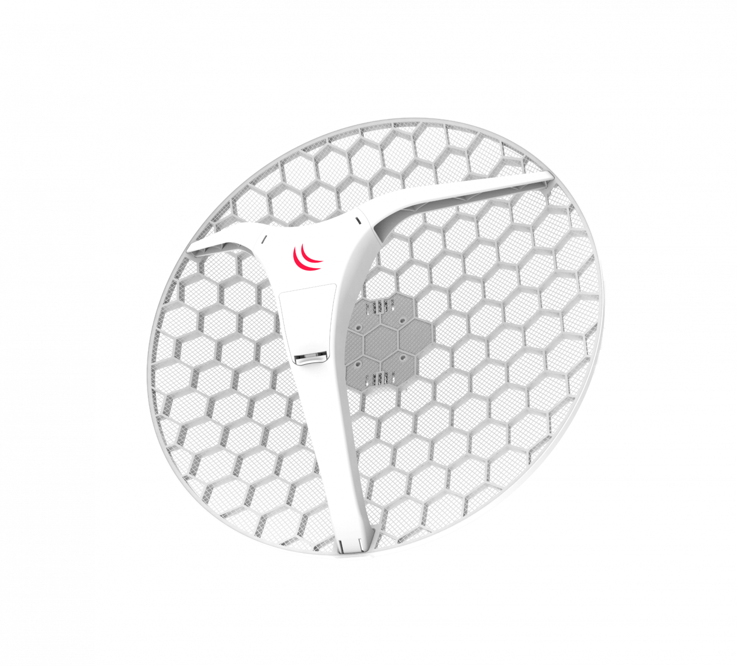 MIKROTIK GRILLA AC 27DBI 7º 28DBM 1-1000 2X2 L3 550MM-DIAMETRO INC24V