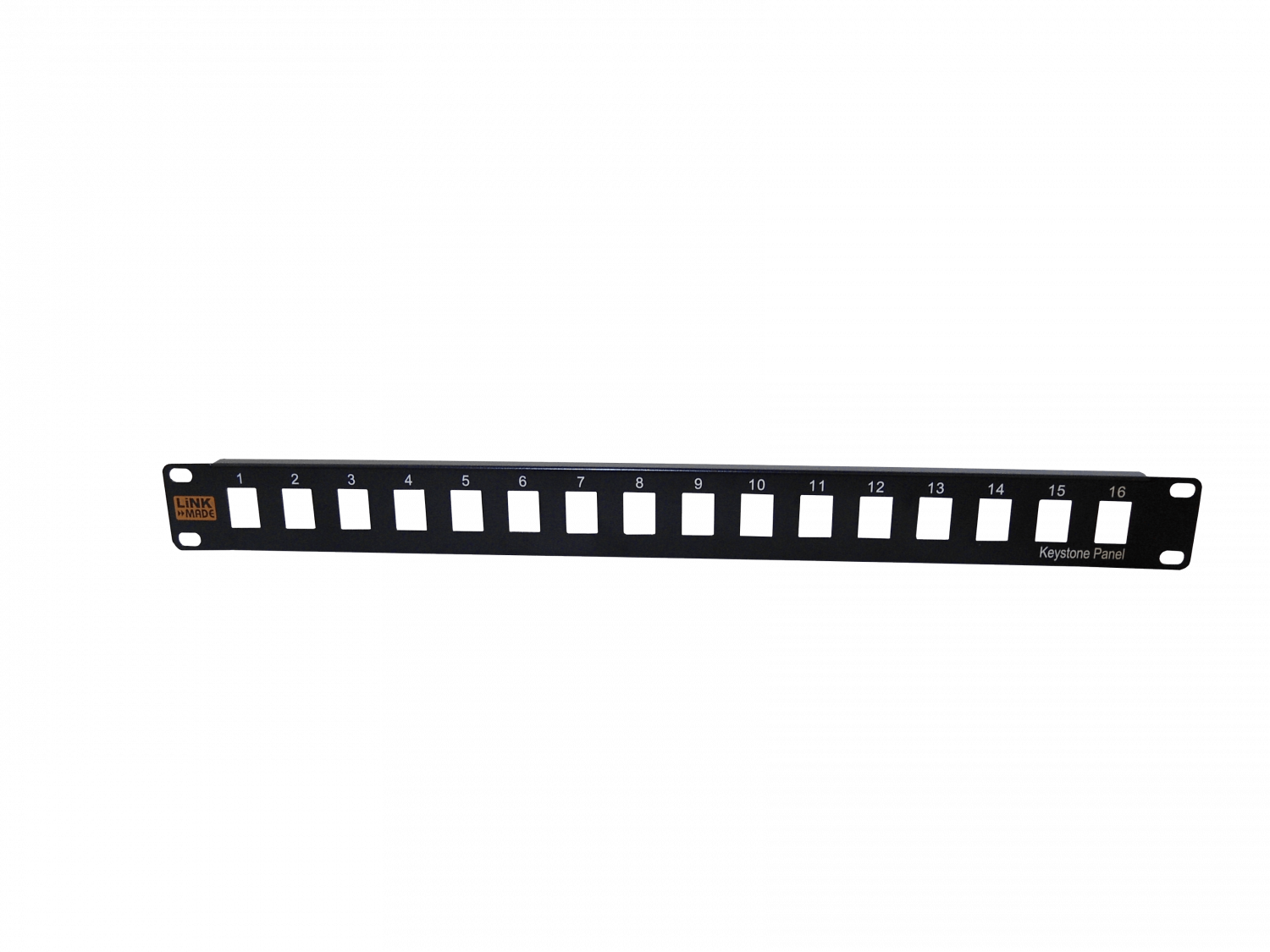 LINKMADE METAL 16-KEYSTONE SIN-SOPORTE PATCHPANEL 1U VACIO UNLOADED
