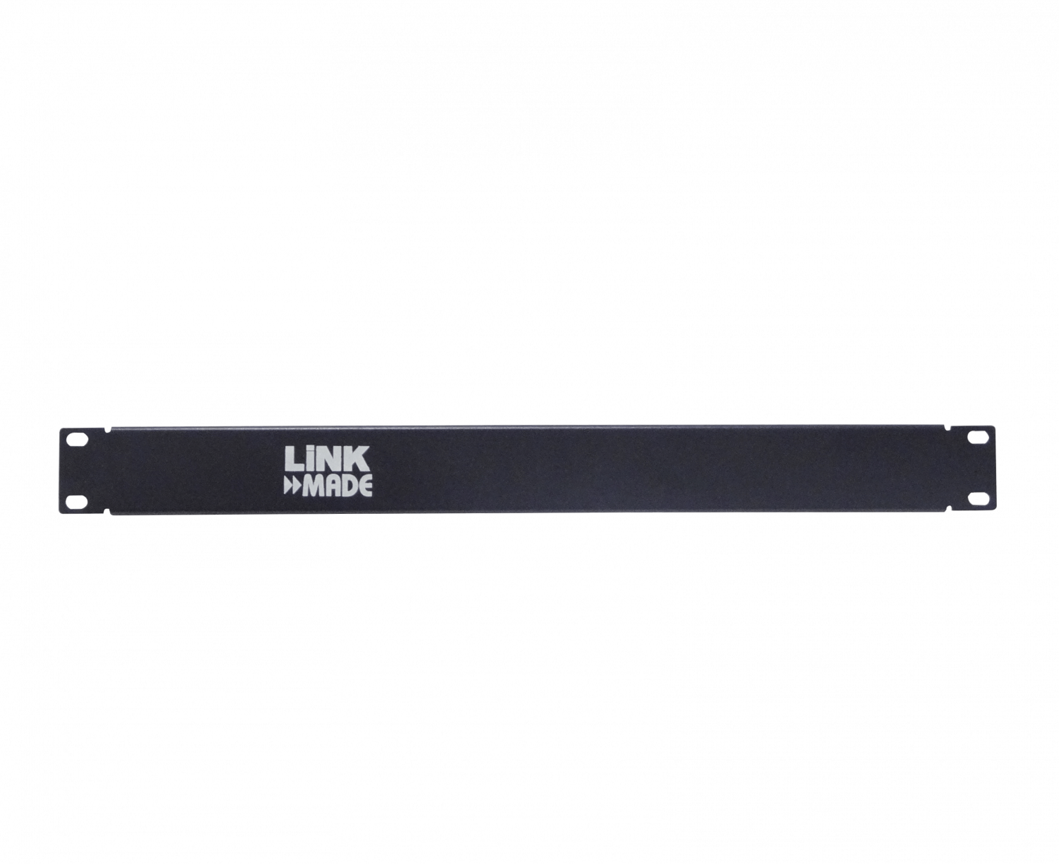 LINKMADE 1U TAPA CUBRE ESPACIO RACK 19 PULGADAS FIERRO NEGRO