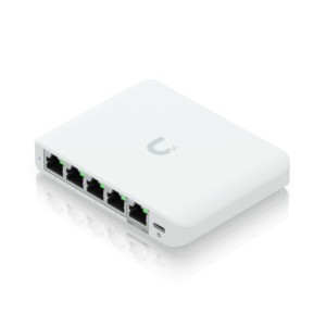 USW-FLEX-MINI2. UBIQUITI 5-2.5GBPS IN-POE-AF SWITCH-L2 INTERIOR INC-5V-USB-C REQ-UNIFI
