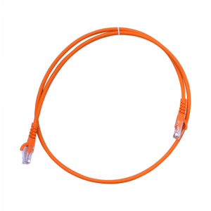 LINKMADE 1MT CAT6 NARANJO LSZH CABLE PATCH INYECTADO MULTIFILAR