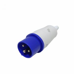 013-6. LEXO TYP013-6H MACHO 16A IP44 250V ENCHUFE INDUSTRIAL P17 2P+T