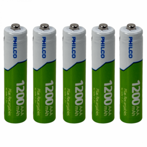 PHILCO AAA 5-PILA RECARGABLE 1200MAH 1,2V NI-MH PRECARGADA 42ULX-123A5