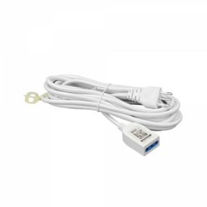 KALOP 3MT BLANCO ALARGADOR 3X0,75MM 6A ENCHUFE-CHILENO H05VV-F