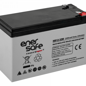 ENERSAFE BATERIA 8AH ACIDO-PLOMO 12V SELLADA VRLA HR12-32W 8AH