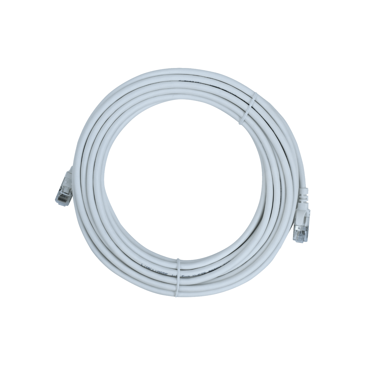 Cable Patch Inyectado Multifilar 5 Metros Blanco CAT6A U/FTP