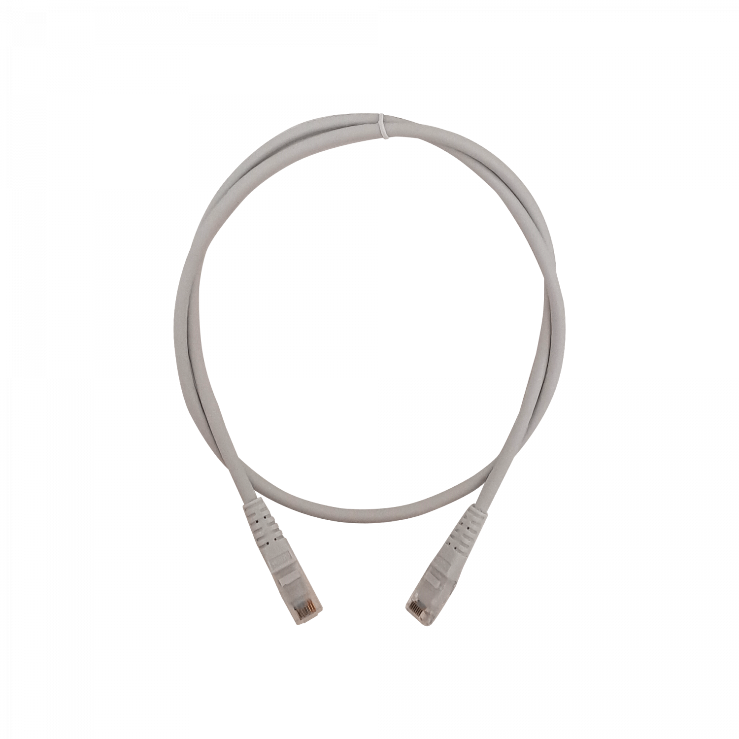 LINKMADE 1MT CAT6 GRIS LSZH CABLE PATCH INYECTADO MULTIFILAR