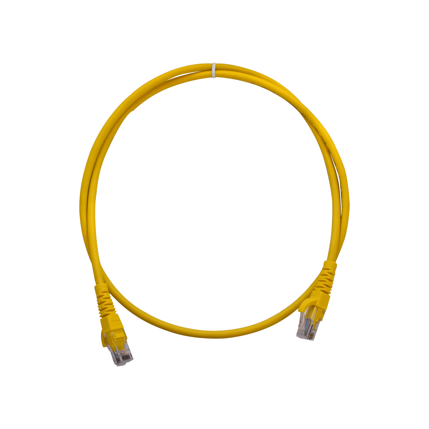 LINKMADE 1MT CAT6 AMARILLO LSZH CABLE PATCH INYECTADO MULTIFILAR
