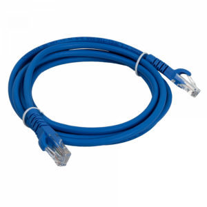 LINKMADE 2MT CAT5E AZUL LSZH CABLE PATCH INYECTADO MULTIFILAR