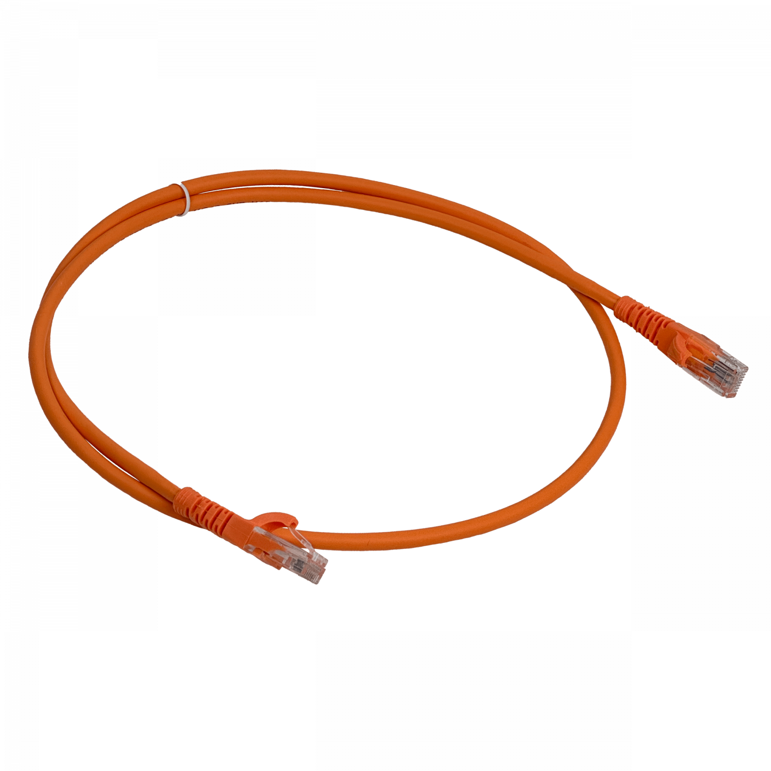 LINKMADE 1MT CAT5E NARANJO LSZH CABLE PATCH INYECTADO MULTIFILAR