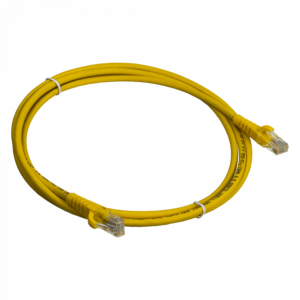 LINKMADE 2MT CAT5E AMARILLO LSZH CABLE PATCH INYECTADO MULTIFILAR