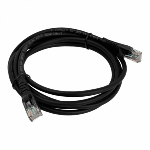 LINKMADE 2MT CAT5E NEGRO LSZH CABLE PATCH INYECTADO MULTIFILAR
