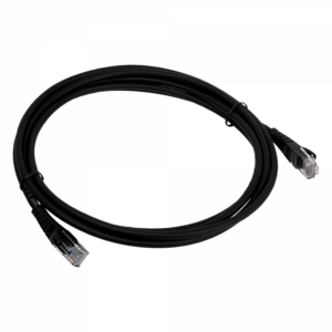 LINKMADE 3MT CAT5E NEGRO LSZH CABLE PATCH INYECTADO MULTIFILAR