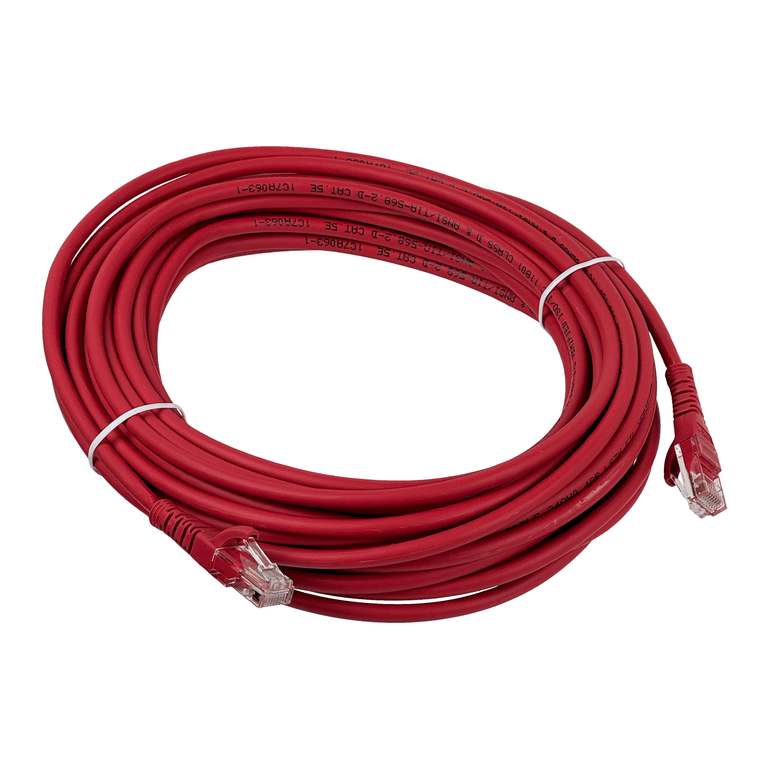 LINKMADE 10MT CAT5E ROJO LSZH CABLE PATCH INYECTADO MULTIFILAR