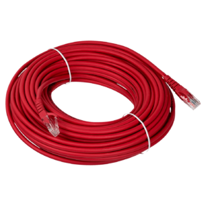 LINKMADE 20MT CAT5E ROJO LSZH CABLE PATCH INYECTADO MULTIFILAR