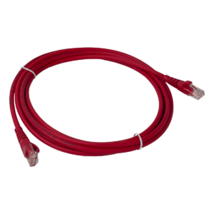 LINKMADE 3MT CAT5E ROJO LSZH CABLE PATCH INYECTADO MULTIFILAR