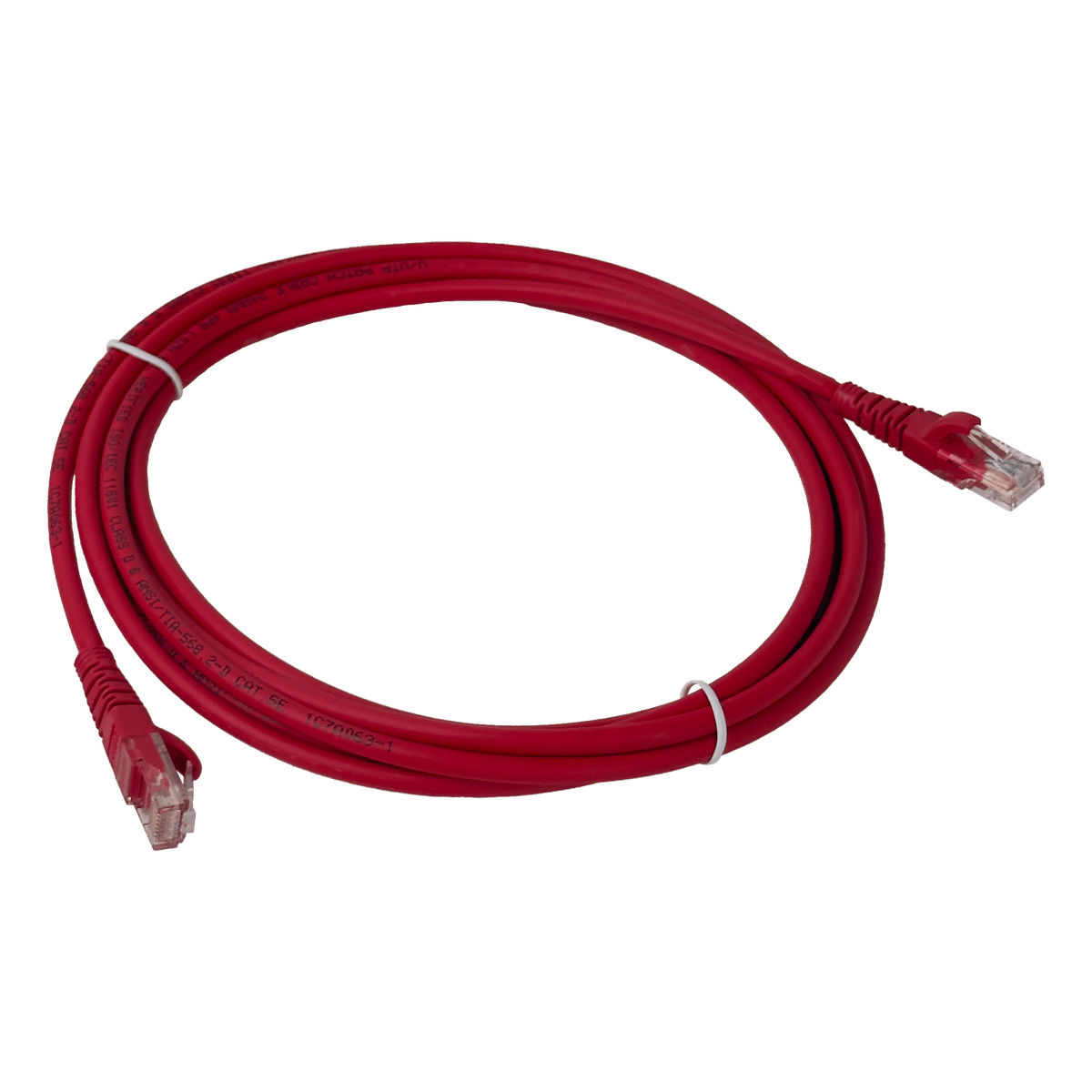 LINKMADE 3MT CAT5E ROJO LSZH CABLE PATCH INYECTADO MULTIFILAR
