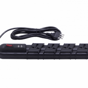 RITTIG NEGRO 4-MULT 2-USB5V ALARG 3MTS 10A-250V 2200W PILOTO-INTERRUPT