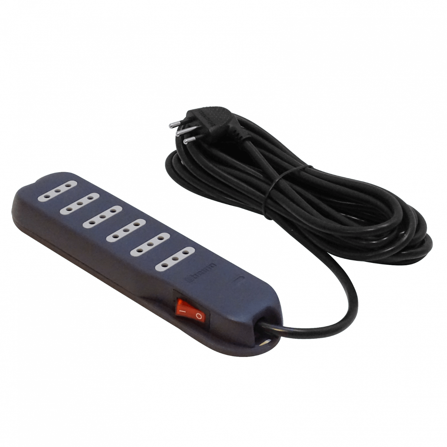 Alargador Zapatilla Switch 5 Posiciones 5 Metros Negro