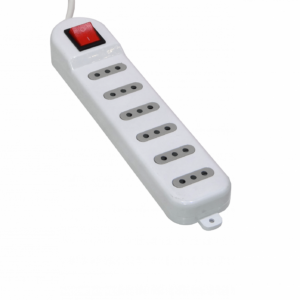 KALOP 5MT 6-IH ALARGADOR BLANCO 10A ZAPATILLA PILOTO-INTERRUPT KL50234