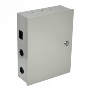 CCTV 12V 3A 9-SALIDAS FUENTE-CARGA-BATERIA GABINETE-LLAVE 100-240V C13