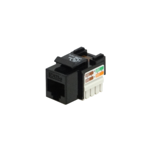 LINKMADE NEGR CAT5E U/UTP PUNCHABLE KEYSTONE CONECTOR HEMBRA RJ45
