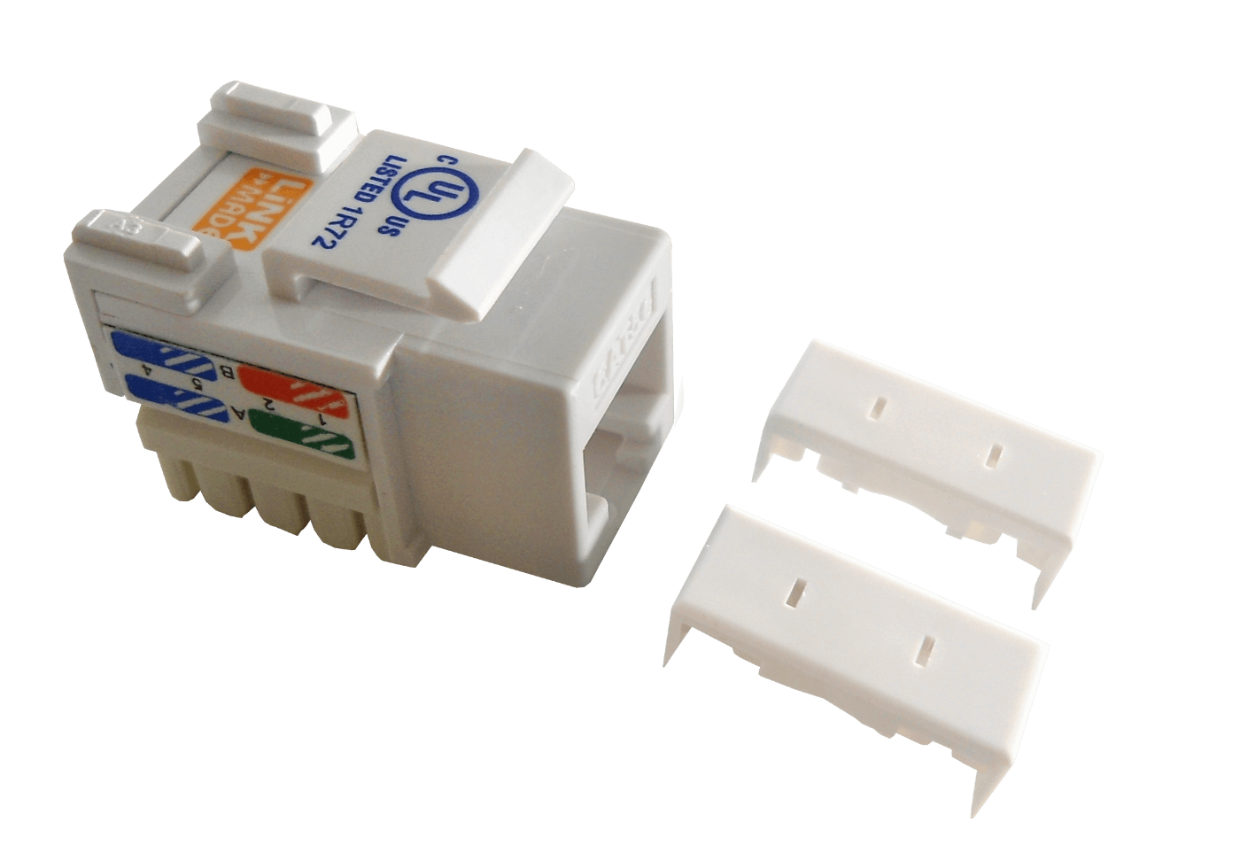LINKMADE BLANCO CAT5E PUNCHABLE KEYSTONE