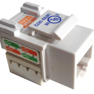 KP6WL LINKMADE BLANCO CAT6 U/UTP PUNCHABLE KEYSTONE MODULO HEMBRA RJ45