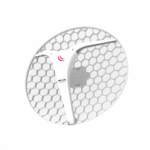 MIKROTIK GRILLA AC 27DBI 7º 28DBM 1-1000 2X2 L3 550MM-DIAMETRO INC24V