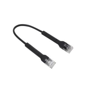UBIQUITI NEGRO 10CM CABLE CAT6 RJ45 0,1MT U-CABLE-PATCH-RJ45-BK