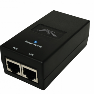UBIQUITI INYECTOR POE 15VDC 0.8A 12W C/ESD REQUIERE-CABLE-PODER
