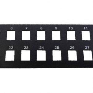 LINKMADE METAL 32-KEYSTONE SIN-SOPORTE PATCHPANEL 2U VACIO UNLOADED