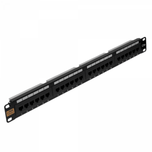 LINKMADE 24-RJ45 CAT5E UTP PATCH PANEL 1U UL CERTIFIC