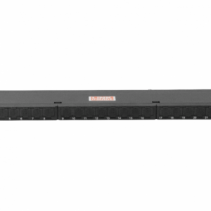 LINKMADE 0,5U 24-RJ45 CAT6A F/UTP S/FTP PATCHPANEL BLINDADO