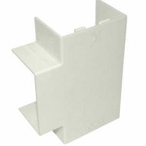 LINKCHIP 60X40MM DERIVACION T BLANCA TEE CCA-6040-TE. P/CANALETA QN6W.
