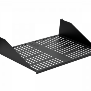 LINKMADE VENTILADA 2U 30CM-FONDO BANDEJA NEGRA P/RACK REQ-TORNILLOS