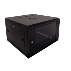 LINKMADE 60CM-FONDO 6U GABINETE RACK PARED NEGRO