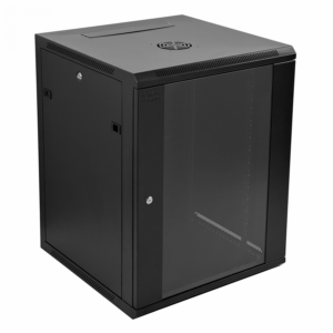 LINKMADE 15U 60CM-FONDO NEGRO INC-2U RACK PARED