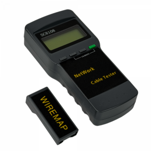 PROBADOR RJ45 AVANZADO REQ-4-PILAS-AA TESTER NETWORK SC8108