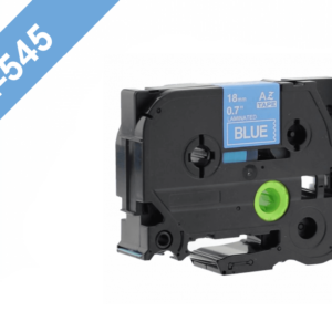 BROTHER 18MM BLANCO EN FONDO AZUL CINTA 8MT P/PT-E300VP/D600VP/E550WVP