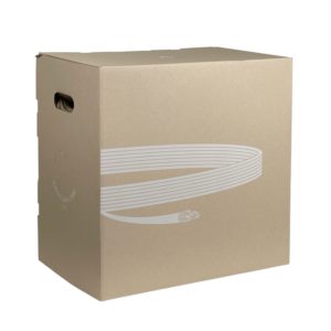 UI UTP RFUEGO CAT6A INTERIOR BLANCO 305MT 23AWG 10GBPS CMR CAJA CABLE
