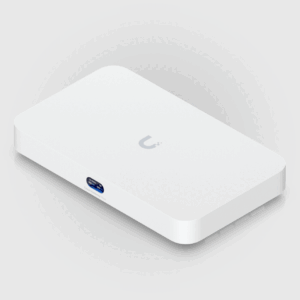 UCG-FIBER. UBIQUITI 4-2500 1-10G 2-SFP+10G inc54V opc-NVMe 50+UniFi 5-app Gateway