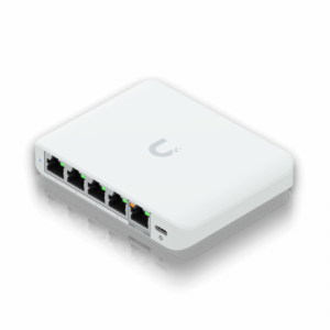 USW-FLEX-MINI2. UBIQUITI 5-2.5GBPS IN-POE-AF SWITCH-L2 INTERIOR INC-5V-USB-C REQ-UNIFI