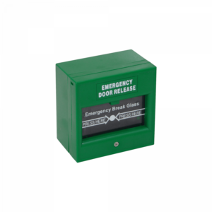 ZK BOTON EMERGENCIA VERDE DOOR RELEASE 87X87X51MM 6-PIN ZKABK-900A